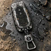 Metal Silicon Key Cover For Toyota 2 Button Smart Key  | Toyota Key Cover | Toyota 2 Button Smart Key Cover