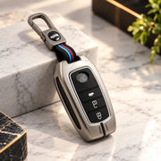 Metal Silicon Key Cover For Toyota 3 Button Smart Key  | Toyota Key Cover | Toyota 3 Button Smart Key Cover